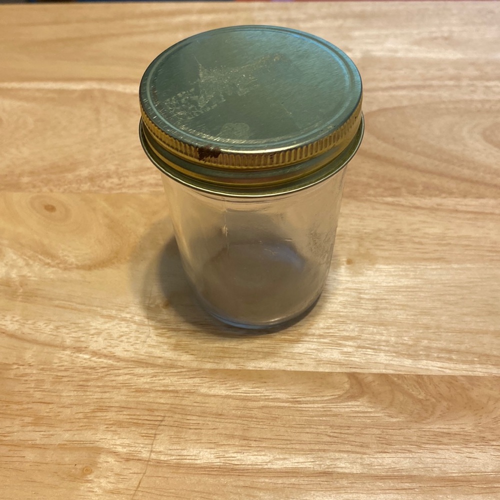 Old Candle Jar